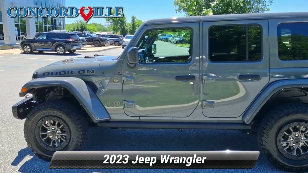 Used 2023 Jeep Wrangler 4-Door Rubicon 392 4x4, Glen Mills, PA
