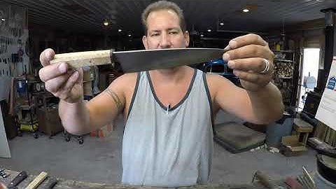 kitchen knife tang styles