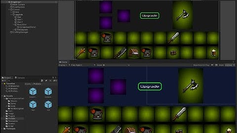 Kéo thả Ui, nâng cấp vật phẩm trong unity trao đổi với bạn Hiếu