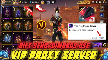 DIAMOND USE VIP PROXY SERVER HOW TO DOWNLOAD | GAMEPLAY PROXY SERVER | VIP FFKIPAS BETA PROXY SERVER