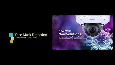 No Face Mask Detection in Wisenet SSM VMS