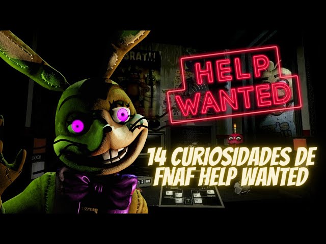 30 Curiosidades de Fnaf VR Help Wanted 