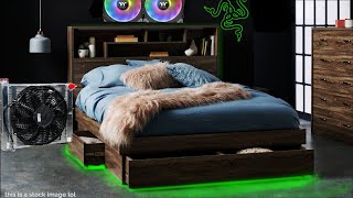 I WATER COOLED MY BED