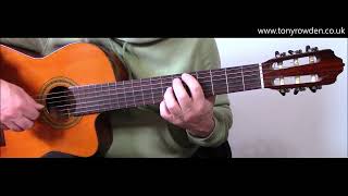 Take Me Home, Country Roads - John Denver fingerstyle guitar solo - link to TAB in description