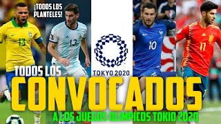 ?⚽️ESTOS SON TODOS LOS PLANTELES DE LOS JUEGOS OLÍMPICOS TOKIO 2020??? (EN 2021) MASCULINO??