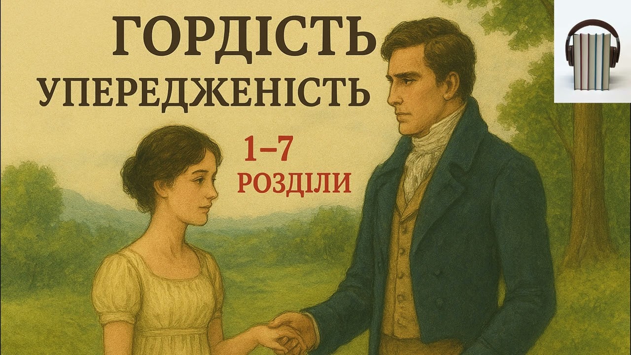 Гордість і упередженість.Джейн Остін (1-7 розділи).Аудіокнига українською.