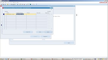 Oracle E business Suite Value Set with table validation