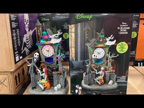 DISNEY TIM BURTON THE NIGHTMARE BEFORE CHRISTMAS 22" CLOCK TOWER CLOSER LOOK COSTCO SHOP SHOPPING