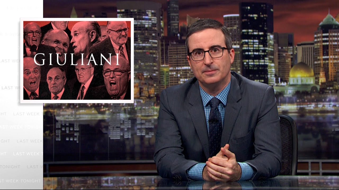 John Oliver: Trump and Giuliani are 'basically two versions of the same person'