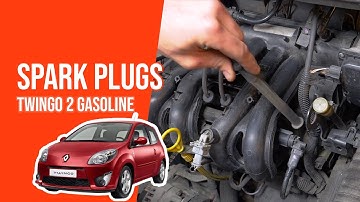 How to replace the spark plugs Twingo mk2 1.2 ⚡