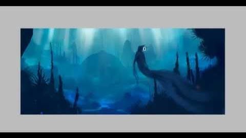 Environment Speedpainting 1 - Underwater City