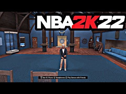 HOW TO GET INSIDE YOUR MYCOURT IN NBA 2K22 CURRENT GEN