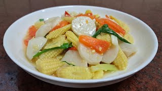 TUMIS JAGUNG MUDA BAKSO ENAK BIKIN KETAGIHAN || BABY CORN