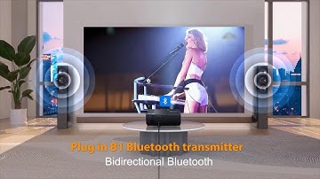 JIMTAB Update M18 Pro Native 1080P HD WIFi Home Music Concert Theater Projector