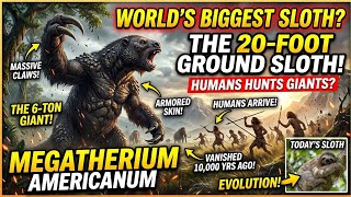 The Giant Armored Sloth That Terrified the Ice Age #megatherium #iceage #ancientbeast #dinosaur