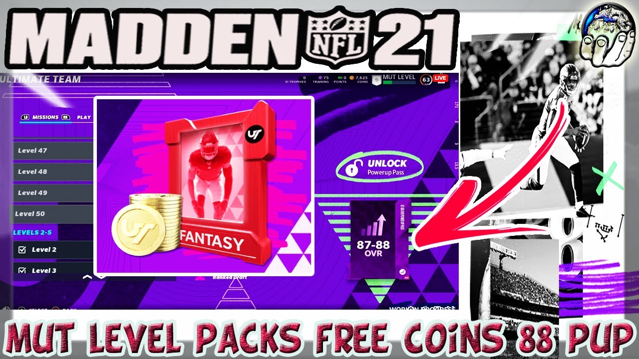 Madden 21 -- Early Madden 21 EAAccess (EAPlay) MUT 21 Level FREE Packs Coins 88 Ovr PUP & More!