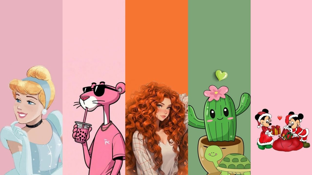 شاهدي #أجمل #خلفيات #شاشة #الهاتف لبنات #كيوت 🎀🩰#اكسبلور #تصميمي #disney