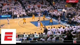 Russell Westbrook, Paul George and Carmelo Anthony go 0-for-14 in fourth quarter of Game 2 | ESPN