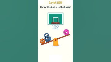 Throw the ball into the basket Level 252 Dop 2 #viral #shortvideo #shorts