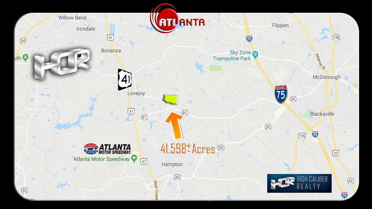 41+ Acres ready to develop on Old Highway 41, Henry County, GA property tax