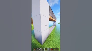 Minecraft Garage Door  #minecraft #shorts