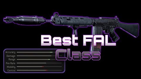 Best “FAL” Class Setup! (Fast Time To Kill, Recoil Control, etc.) - Modern Warfare