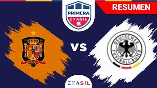 PRIMERA B | España 2016 (1) vs (2) Alemania 2007 | Resumen | EXASIL
