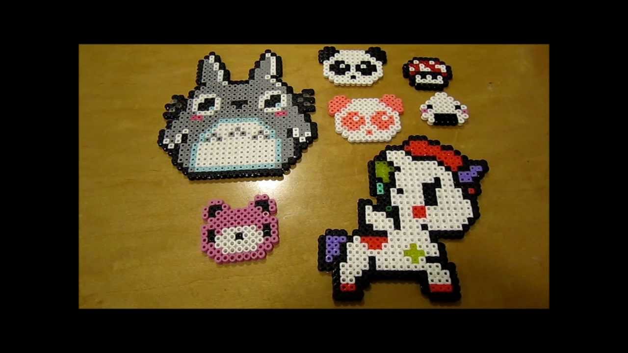 Perler Bead Creations! - YouTube