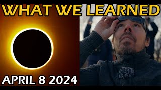 What The Solar Eclipse REALLY Showed Us (April 8 2024 Canada)