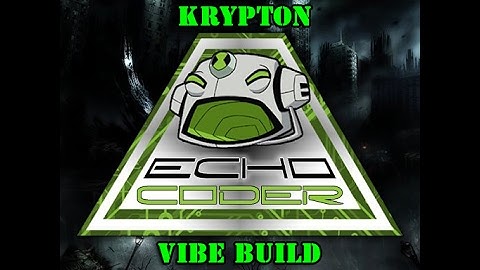 Kodi 17 Krypton Echo Wizard install testing Build out first impressions- Vibe Krypton Build