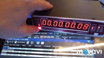 Timecode latency (slow motion 8x)