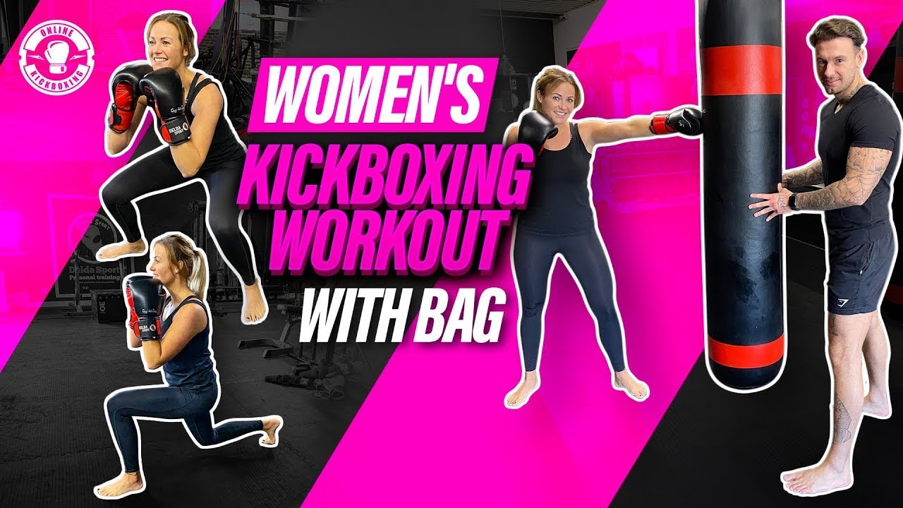Kickboxing Workout With Heavy Bag