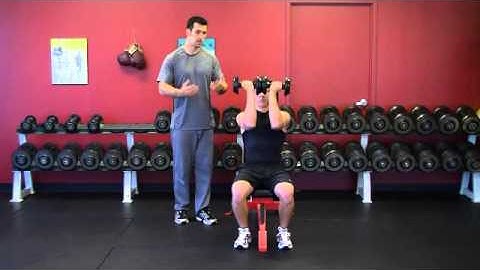 Dumbbell Seated Arnold Press