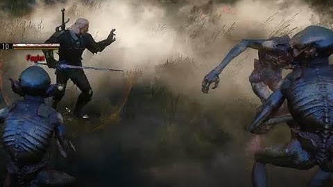 Witcher 3:  How to use Quen to kill multiple Foglets