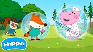 Hippo 🌼Notfallkrankenhaus: Injektion 🌼 Karikatur spiel für Kinder screenshot 2