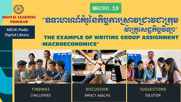 MACRO.18. The Example of Writing Group Assignment/ឧទាហរណ៍គំរូនៃកិច្ចការស្រាវជ្រាវជាក្រុម