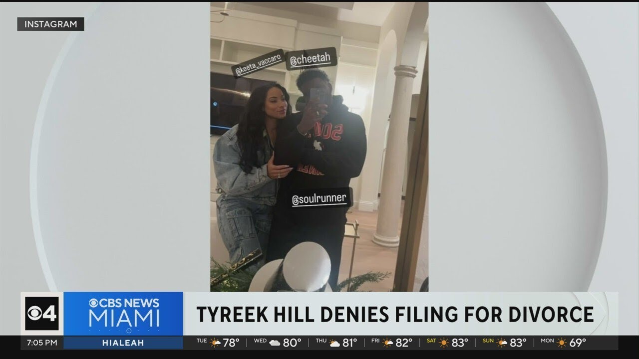 Court records show Tyreek Hill petition for dissolution of marriage