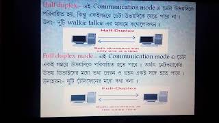 Computer networking communication mode in bengali tutorial by computer coaching. Networking part 2