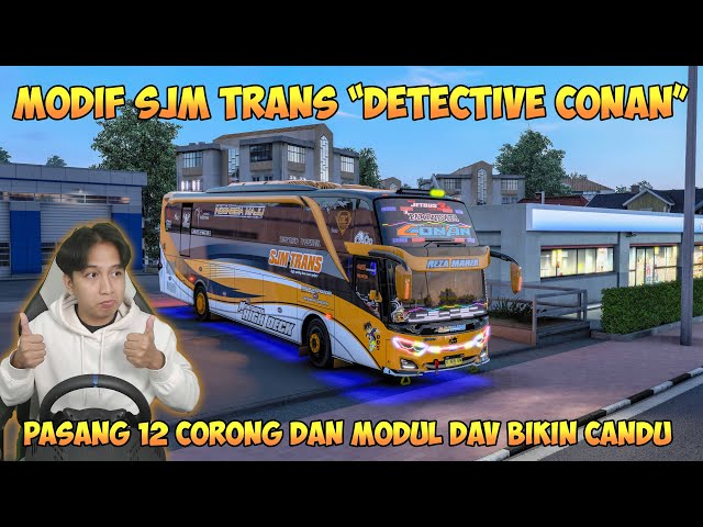 MODIF AKTOR BASURI SJM TRANS DETECTIVE CONAN CORONG BAWAH BASURI NYA PARAH BIKIN CANDU - ETS2 class=