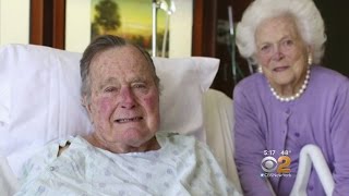 Former President George H.W. Bush Remains Hospitalized In Houston