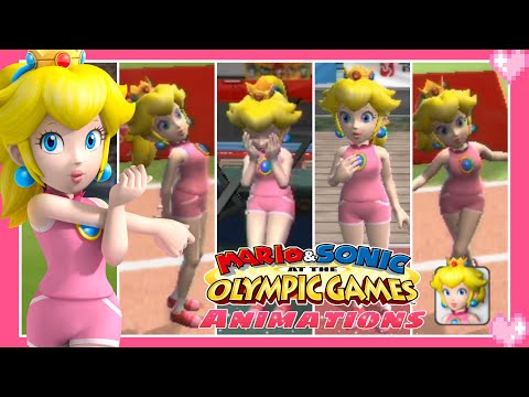 Mario Sonic At The Olympic Games All Peach Animations
