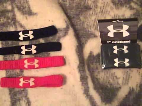 under armour football bands