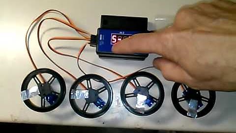 Feetech FT90R Digital Servo Test