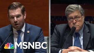 Barr, Confronted On Roger Stone Commutation, Offers Pallid Answer | Rachel Maddow | MSNBC