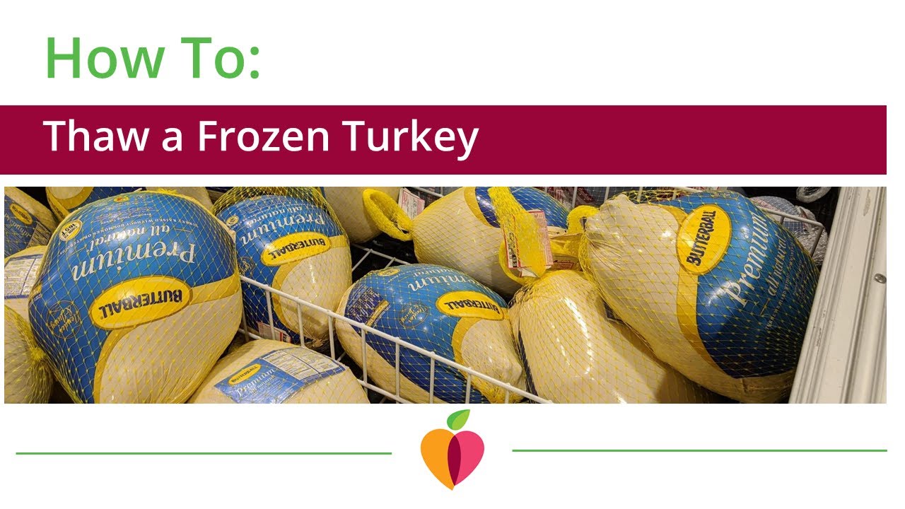 How to Thaw a Frozen Turkey