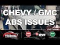 Chevy / GM Low Speed ABS Activation Diagnosis & Repair