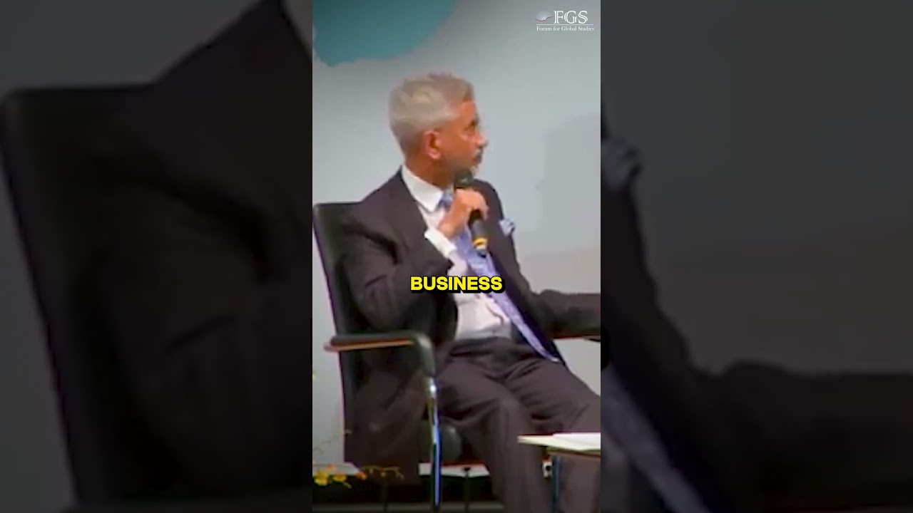 Dr. Jaishankar on India-China Relations #india #china #shots
