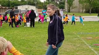 1st Grade Field Day - Paige sponge relay
