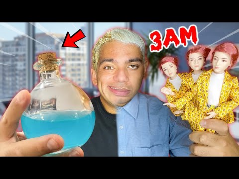 ORDERING THE BTS POTION FROM THE DARK WEB AT 3AM!! (SCARY)