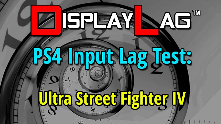 Ultra Street Fighter IV Input Lag Test - PlayStation 4